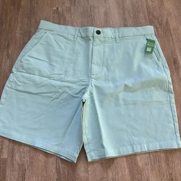 NWT Gap Men’s Dress Shorts 8” length Light Blue Casual Short Cotton - Picture 1 of 6